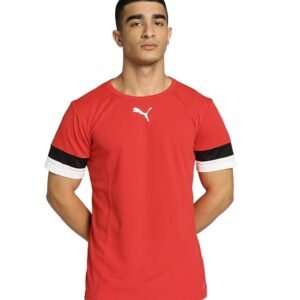 Puma Men DRYCELL Polyester Regular Fit teamRISE Football Jersey