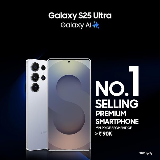 Samsung Galaxy S25 Ultra 5G AI Smartphone (Titanium Whitesilver, 12GB RAM, 256GB Storage), 200MP Camera, S Pen Included, Long Battery Life - Image 3